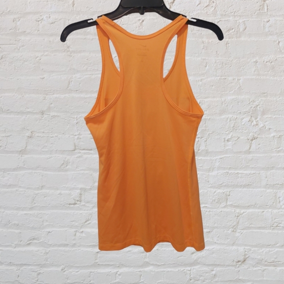 Nike Dri Fit Just Do It tank top orange women's xs - Picture 2 of 4
